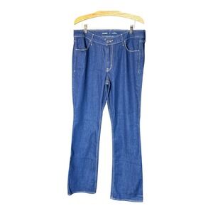 Old Navy WOW Boot Cut‎ Jeans Mid-Rise Dark Wash Denim Everyday Casual Size 12